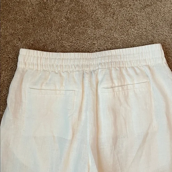Athleta Linen High Rise Ankle Pants - Picture 7 of 9